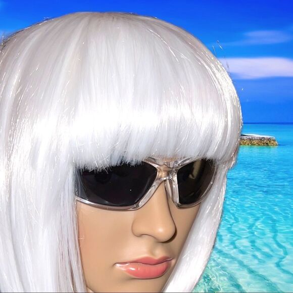 Reebok sunglasses! Cute with clear and yellow frames! - Picture 6 of 10